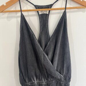 XS Full Length Strappy Wrap Jumpsuit